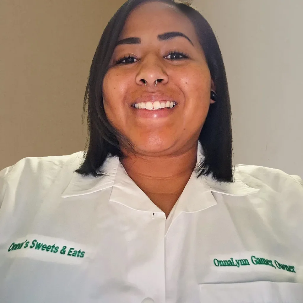 OnnaLynn Gamez, owner of Onna's Sweets and Eats, San Antonio TX